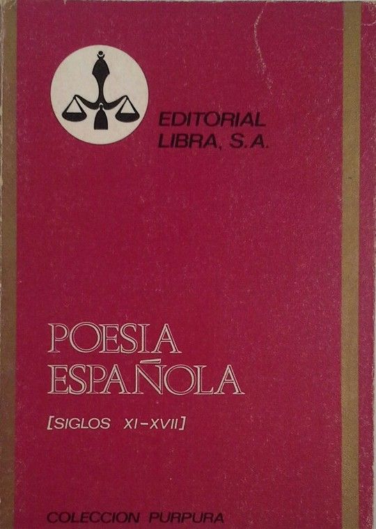 POESA ESPAOLA - SIGLOS XI AL XVII