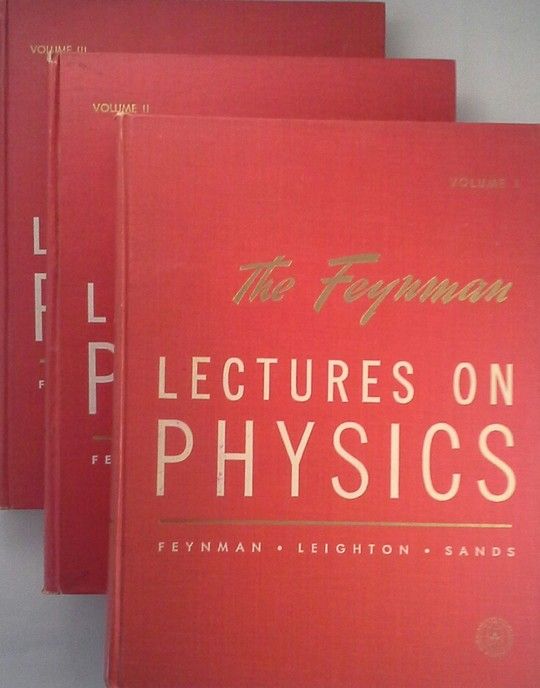 THE FEYMAN LECTURES ON PHYSICS - VOLUMES I-III