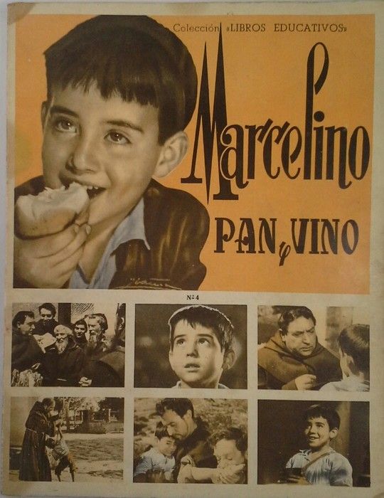 MARCELINO PAN Y VINO - HISTORIA Y LBUM DE CROMOS DE LA PELCULA (COMPLETO)