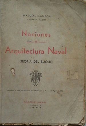 NOCIONES DE ARQUITECTURA NAVAL (TEOR�A DEL BUQUE)