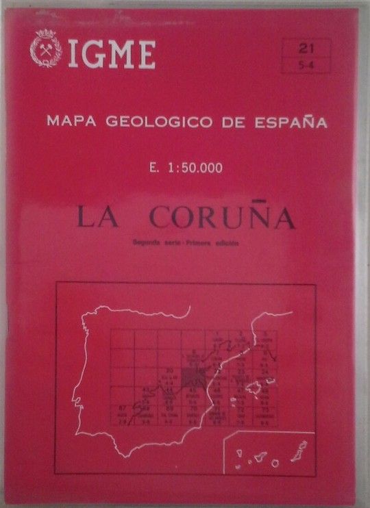 MAPA GEOL�GICO DE ESPA�A E. 1:50.000 - SAN SALVADOR DE SERANTES (6/5.3)