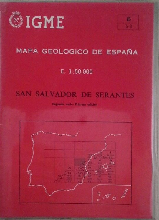 MAPA GEOLGICO DE ESPAA E. 1:50.000 - LA CORUA (21/5-4)