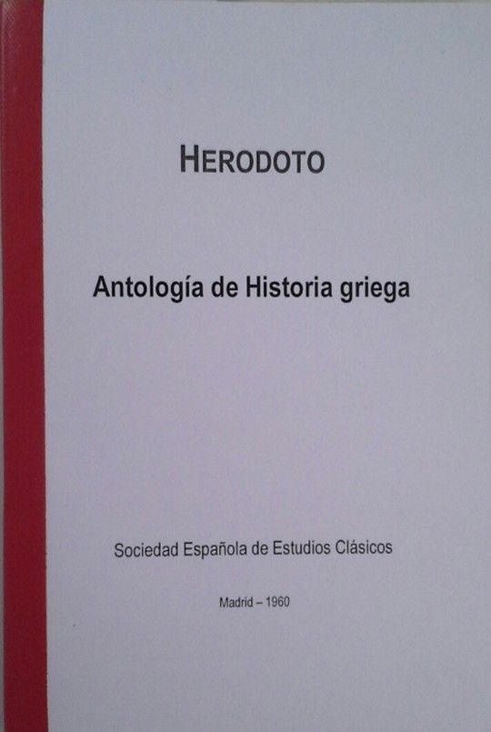 ANTOLOGA DE HISTORIA GRIEGA