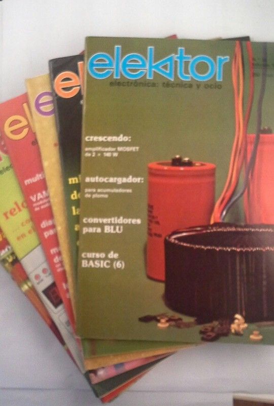 REVISTA ELEKTOR - DIVERSOS NMEROS DESDE FEB DE 1983 A DIC DE 1985 (CONSULTAR RE