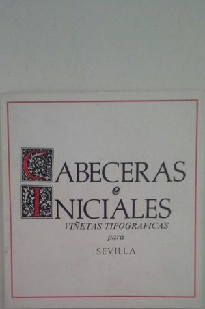 CABECERAS E INICIALES - VI�ETAS TIPOGR�FICAS