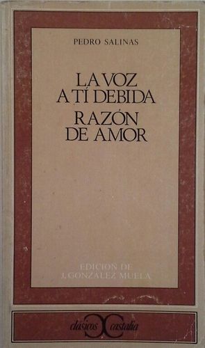 LA VOZ A T� DEB IDA - RAZ�N DE AMOR