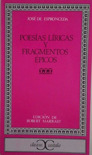 POES�AS L�RICAS Y FRAGMENTOS �PICOS