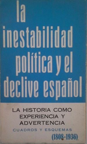 LA INESTABILIDAD POLTICA Y EL DECLIVE ESPAOL (1808-1936) - LA HISTORIA COMO EX