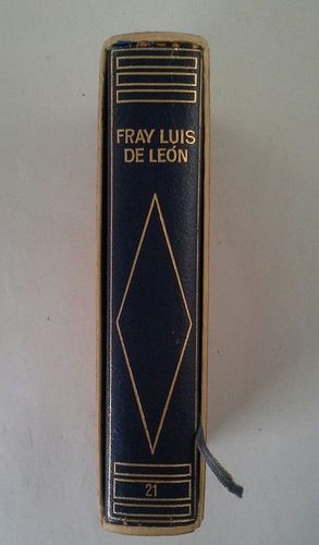 POESAS [DE FRAY LUIS DE LEN] - POESAS ORIGINALES - TRADUCCIONES CLSICAS - TR