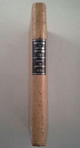 OBRAS DE LOPE DE VEGA XXII - CR�NICAS Y LEYENDAS DRAM�TICAS DE ESPA�A: CUARTA SE