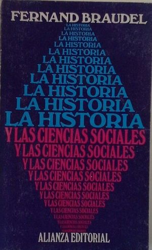 LA HISTORIA Y LAS CIENCIAS SOCIALES