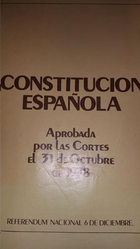 CONSTITUCION ESPAOLA
