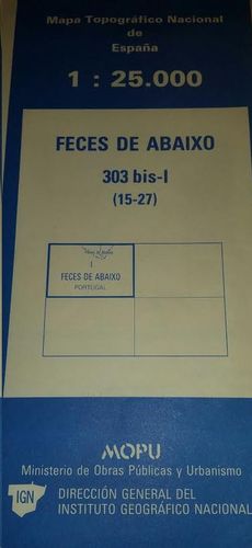 FECES DE ABAIXO 303 BIS-I ( 15-27)  1:25000
