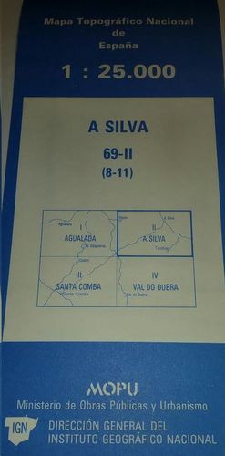 A SILVA 69-II  ( 8-11)  1:25000