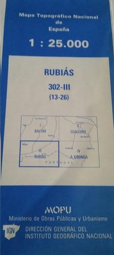 RUBIAS 302-III (13-26)  1:25000