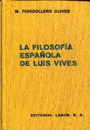 LA FILOSOFIA ESPAOLA DE LUIS VIVES