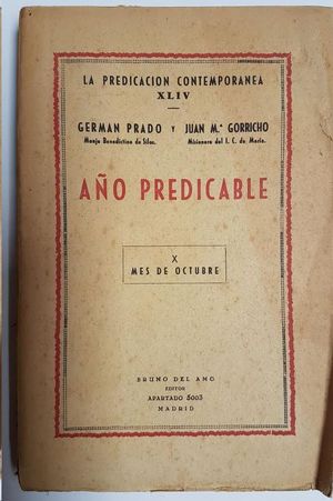 AO PREDICABLE X MES DE OCTUBRE