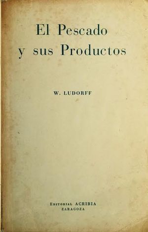 EL PESCADO Y SUS PRODUCTOS