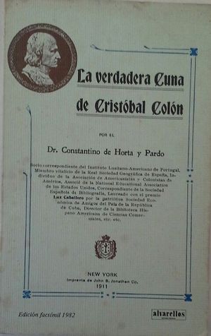 LA VERDADERA CUNA DE CRISTBAL COLN