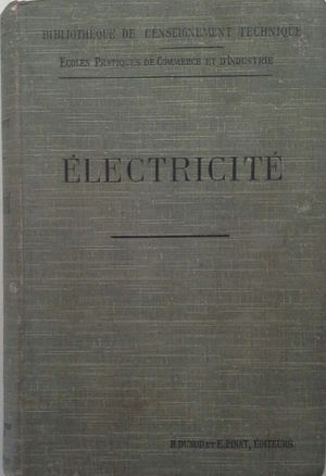 �LECTRICIT� - COURS �LEMENTAIRE D'�LECTRICIT� INDUSTRIELLE