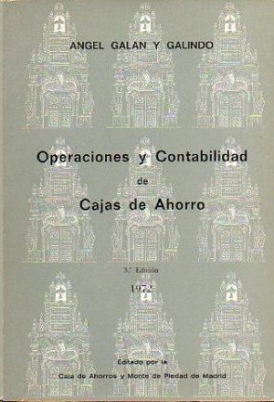 OPERACIONES Y CONTABILIDAD DE CAJAS DE AHORRO