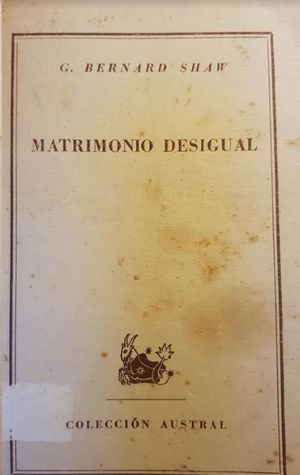 MATRIMONIO DESIGUAL