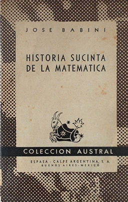 HISTORIA SUCINTA DE LA MATEMATICA