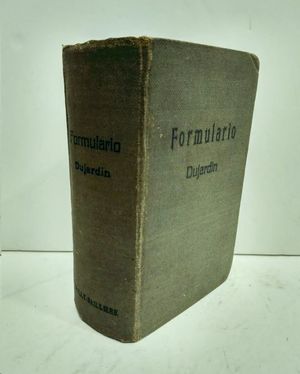 FORMULARIO PRACTICO DE TERAPEUTICA Y DE FARMACOLOGIA