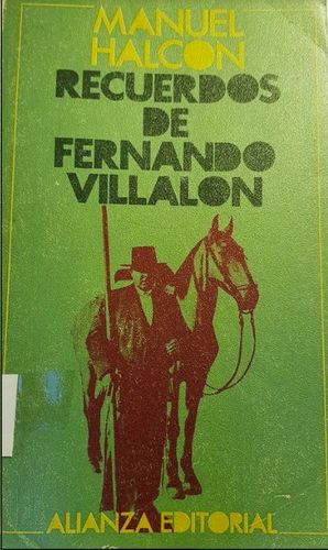 RECUERDOS DE FERNANDO VILLALON