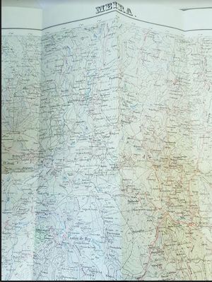 MAPA TOPOGRAFICO  MEIRA - 48 -