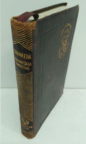 OBRAS POETICAS COMPLETAS ESPRONCEDA