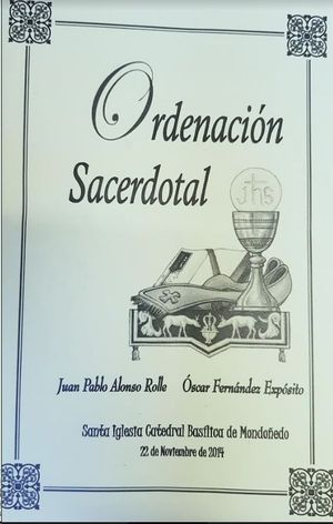 ORDENACION SACERDOTAL