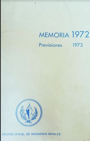 MEMORIA 1972