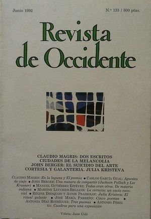 REVISTA DE OCCIDENTE N 133 - JUNIO 1992