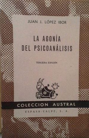 LA AGON�A DEL PSICOAN�LISIS