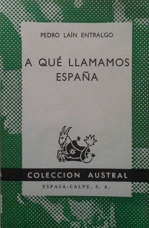 A QU� LLAMAMOS ESPA�A