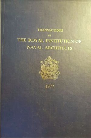 TRANSACTIONS OF THE ROYAL INSTITUTION OF NAVAL ARCHITECTS
