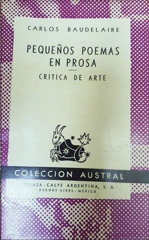 PEQUE�OS POEMAS EN PROSA