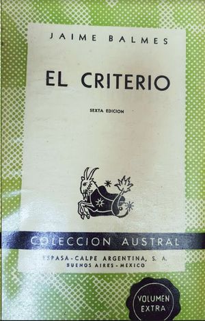 EL CRITERIO ( SEXTA EDICION)