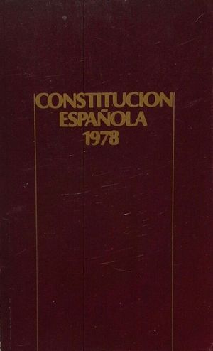 CONSTITUCIN ESPAOLA 1978