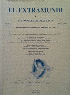 REVISTA EL EXTRAMUNDI Y PAPELES DE IRIA FLAVIA - AO VII - NM. XXVIII