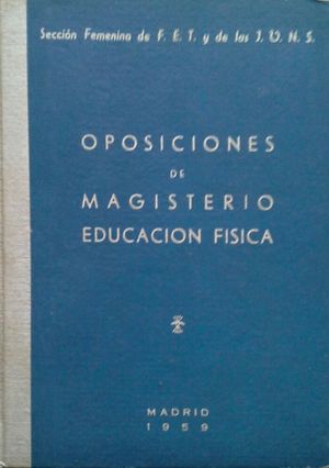 OPOSICIONES DE MAGISTERIO - EDUCACIN FSICA