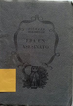 ERA UN ASESINATO