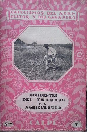 CATECISMOS DEL AGRICULTOR Y DEL GANADERO (SIETE FASCCULOS ENCUADERNADOS)