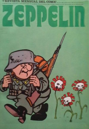 ZEPELIN  - REVISTA MENSUAL DEL C�MIC - N�MEROS 7 A 12 ENCUADERNADOS EN UN TOMO 15-3-1974 AL 15-8-1974
