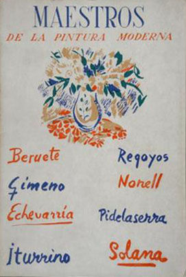MAESTROS DE LA PINTURA MODERNA - BERUETE - GIMENO - ECHEVARRA - ITURRINO - REGOYOS - NONELL - PIDELASERRA - SOLANA