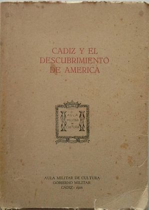 CDIZ Y EL DESCUBRIMIENTO DE AMRICA