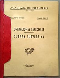 OPERACIONES ESPECIALES - GUERRA SUBVERSIVA