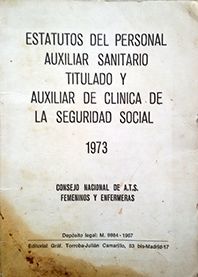 ESTATUTO DEL PERSONAL AUXILIAR SANIRTARIO TITULADO Y