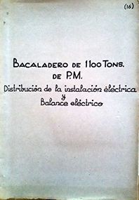 BACALADERO DE 1.100 TONS. DE P.M.